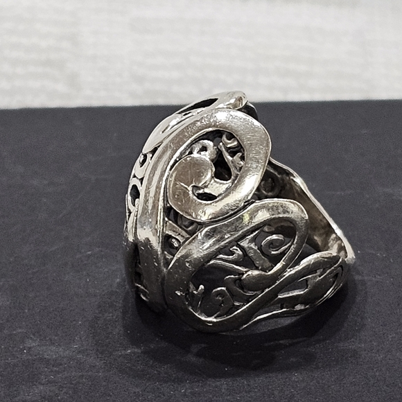 Carolyn Pollack Relios 925 Swirl Dome Ring - Picture 4 of 16